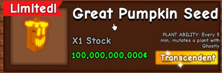great pumpkin seed grow a garden